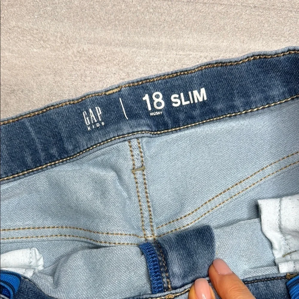 GAP Kids Husky Slim Jeans
